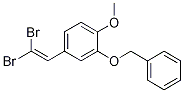 4-(2,2-Dibromoethenyl)-1-methoxy-2-benzyloxybenzene Structure,1206614-02-9Structure