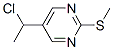 (9CI)-5-(1-氯乙基)-2-(甲基硫代)-嘧啶结构式_120717-48-8结构式