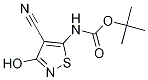 Tert-butyl 4-cyano-3-hydroxyisothiazol-5-ylcarbamate Structure,1207176-04-2Structure