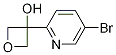 3-(5-Bromo-2-pyridinyl)-3-oxetanol Structure,1207758-80-2Structure