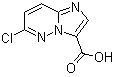 6-Chloroimidazo[1,2-b]pyridazine-3-carboxylic acid Structure,1208084-53-0Structure