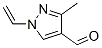 3-Methyl-1-vinyl-1H-pyrazole-4-carbaldehyde Structure,120841-95-4Structure