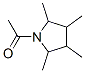 Pyrrolidine, 1-acetyl-2,3,4,5-tetramethyl- (9ci) Structure,120893-00-7Structure