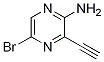 5-Bromo-3-ethynylpyrazin-2-amine Structure,1209289-08-6Structure