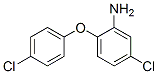 5-Chloro-2-(4-chlorophenoxy)aniline Structure,121-27-7Structure