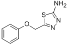 5-(苯氧基甲基)-1,3,4-噻二唑-2-胺结构式_121068-32-4结构式