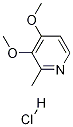 3,4-Dimethoxy-2-methylpyridinehydrochloride Structure,1210824-88-6Structure