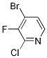 4-Bromo-2-chloro-3-fluoropyridine Structure,1211526-56-5Structure