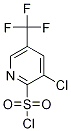 3-Chloro-5-(trifluoromethyl)pyridine-2-sulfonyl chloride Structure,1211578-91-4Structure