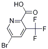 5-Bromo-3-(trifluoromethyl)-2-pyridinecarboxylic acid Structure,1211580-84-5Structure