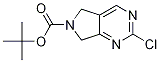 Tert-butyl 2-chloro-5h-pyrrolo[3,4-d]pyrimidine-6(7h)-carboxylate Structure,1211581-47-3Structure