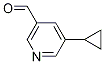 5-Cyclopropylnicotinaldehyde Structure,1211589-30-8Structure