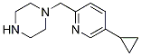 1-((5-Cyclopropylpyridin-2-yl)methyl)piperazine Structure,1211592-05-0Structure