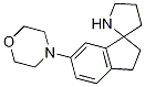 4-(2,3-Dihydrospiro[indene-1,2-pyrrolidine]-6-yl)morpholine Structure,1211593-72-4Structure