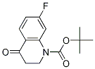 7-氟-3,4-二氢-4-氧代-1(2H)-喹啉羧酸 1,1-二甲基乙酯结构式_1211594-21-6结构式