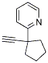 2-(1-Ethynylcyclopentyl)pyridine Structure,1211596-03-0Structure