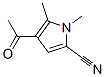 (9ci)-4-乙酰基-1,5-二甲基-1H-吡咯-2-甲腈结构式_121191-16-0结构式