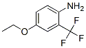 Benzenamine, 4-ethoxy-2-(trifluoromethyl)-(9ci) Structure,121307-27-5Structure