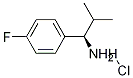 (1R)-1-(4-fluorophenyl)-2-methylpropylamine-hcl Structure,1213329-40-8Structure