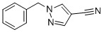 1-Benzyl-1h-pyrazole-4-carbonitrile Structure,121358-86-9Structure