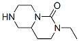 6H-pyrazino[1,2-c]pyrimidin-6-one,7-ethyloctahydro-,(+)-(9ci) Structure,121360-21-2Structure