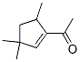 Ethanone, 1-(3,3,5-trimethyl-1-cyclopenten-1-yl)-(9ci) Structure,121366-39-0Structure