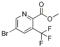 Methyl 5-bromo-3-(trifluoromethyl)-2-pyridinecarboxylate Structure,1214328-84-3Structure