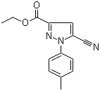 5-Cyano-1-p-tolyl-1h-pyrazole-3-carboxylic acid ethyl ester Structure,121434-51-3Structure