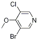 3-Bromo-5-chloro-4-methoxypyridine Structure,1214362-58-9Structure