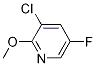 2-Methoxy-3-chloro-5-fluoropyridine Structure,1214377-00-0Structure