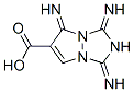 1H,5h-pyrazolo[1,2-a]-s-triazole-6-carboxylicacid,2,3-dihydro-1,3,5-triimino- Structure,121447-39-0Structure