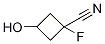 1-Fluoro-3-hydroxycyclobutanecarbonitrile Structure,1215071-22-9Structure