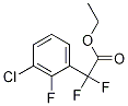 Ethyl 2-(3-chloro-2-fluorophenyl)-2,2-difluoroacetate Structure,1215205-78-9Structure