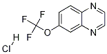 6-(Trifluoromethoxy)quinoxaline hcl Structure,1215206-23-7Structure