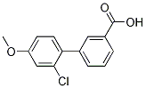 2’-Chloro-4’-methoxybiphenyl-3-carboxylic acid Structure,1215206-25-9Structure