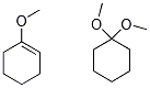 1-Methoxycyclohexene/cyclohexanone Dimethylacetal Mixture Structure,1215762-84-7Structure