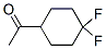 Ethanone, 1-(4,4-difluorocyclohexyl)-(9ci) Structure,121629-16-1Structure