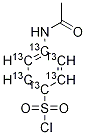 4-N-acetylaminobenzene-13c6-sulfonyl chloride Structure,1216418-07-3Structure