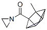 (9ci)-1-[(5-甲基四环[3.2.0.02,7.04,6]庚-1-基)羰基]-氮丙啶结构式_121676-06-0结构式