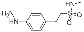 4-Hydrazino-N-methtyl Benzene ethane sulfonamide HCl Structure,121679-30-9Structure