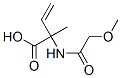 3-Butenoic acid, 2-[(methoxyacetyl)amino]-2-methyl-(9ci) Structure,121704-28-7Structure