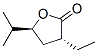 2(3H)-furanone,3-ethyldihydro-5-(1-methylethyl)-,trans-(9ci) Structure,121725-95-9Structure