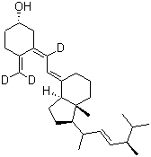 Vitamin d2-[d3] Structure,1217448-46-8Structure