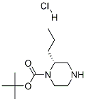 (R)-1-N-BOC-2-N-丙基哌嗪盐酸盐结构式_1217449-00-7结构式