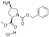 (2R,4r)-1-cbz-4-amino pyrrolidine-2-carboxylic acid methylester-hcl Structure,1217457-41-4Structure