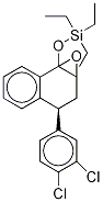 (4S)-(3’,4’-dichlorophenyl)-3,4-dihydro-1,2-epoxy-1-o-triethylsilyl-1-naphthol Structure,1217528-57-8Structure