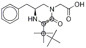 (2S)-n-(2-boc-amino-3-phenyl-d5-propyl) boc-glycine Structure,1217601-60-9Structure