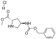 (2S,4r)-4-cbz-amino pyrrolidine-2-carboxylic acid methylester-hcl Structure,1217626-26-0Structure