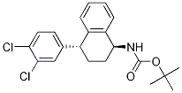 Trans-4-(3,4-dichlorophenyl)-1,2,3,4-tetrahydro-n-boc-1-naphthalenamine Structure,1217630-23-3Structure