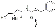 (2R,4s)-2-hydroxymethyl-4-cbz-amino pyrrolidine-hcl Structure,1217751-87-5Structure